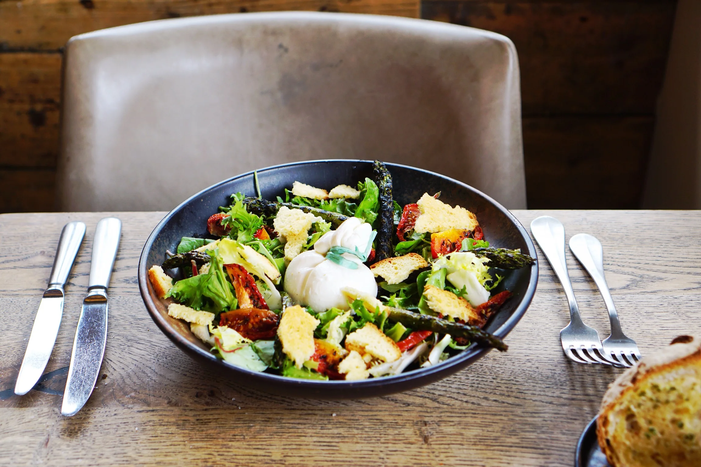 Asparagus & Burrata Salad