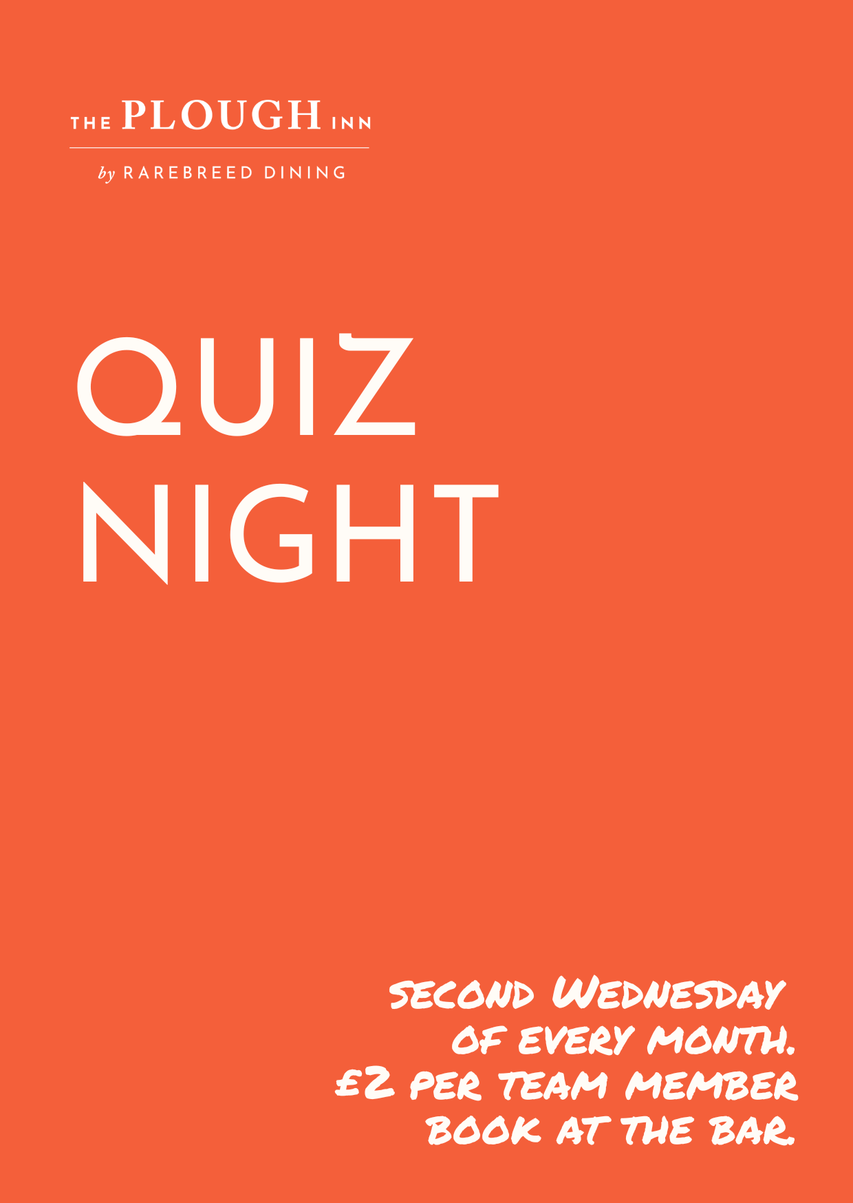 The Plough Quiz Night