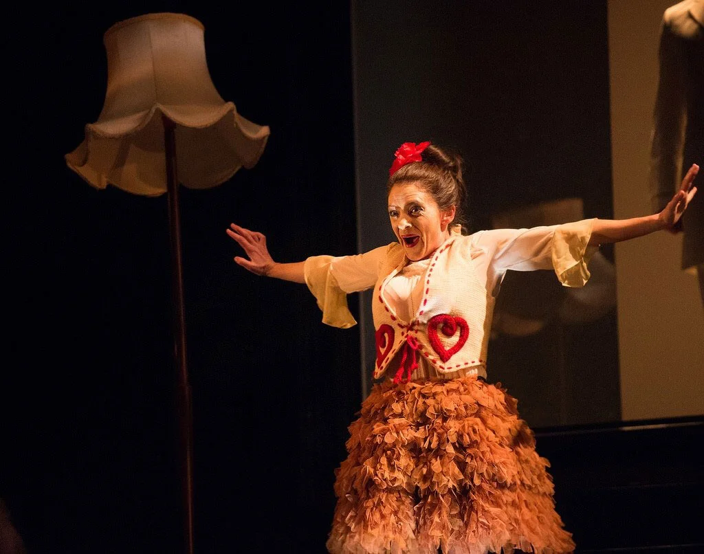 Caryl Hughes as Papagena in Die Zauberflöte