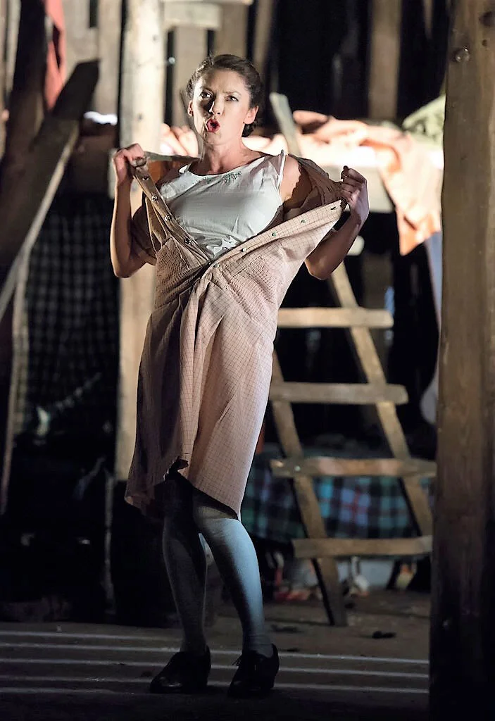 Caryl Hughes as Tiny in Paul Bunyan