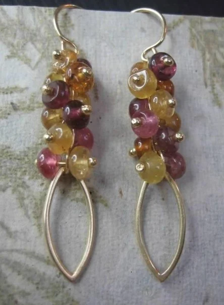 Leaf & Berry Earrings