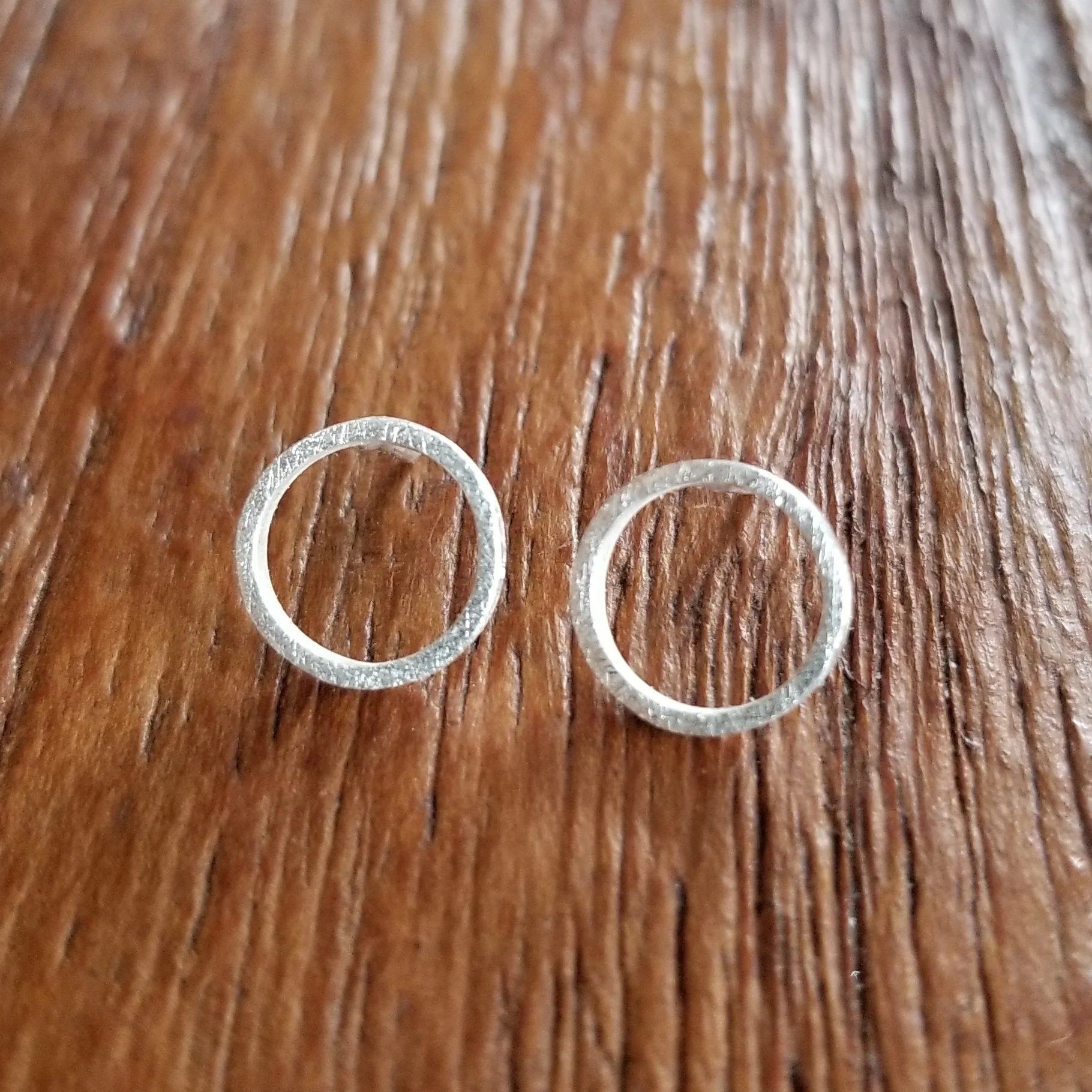 Minimalist Circle Studs