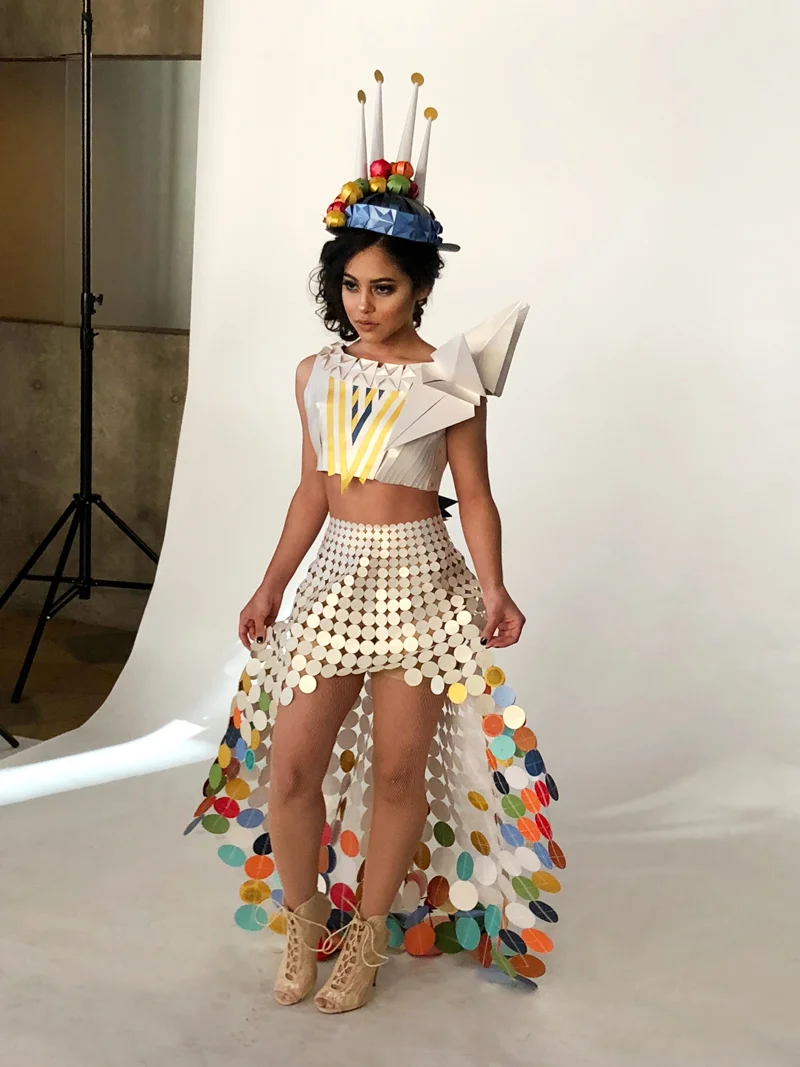 paper dress fashion show Paper Fashion Show 2018 — VERONICA DEWEY :: COSTUME DESIGN :: GRAPHIC DESIGN