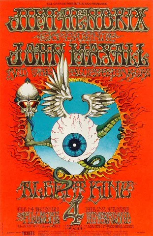 Jimi Hendrix Experience Concert at Fillmore West  1968 reissue
