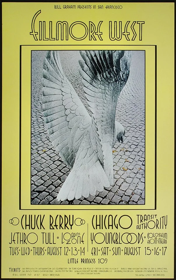 Chuck Berry, Chicago, Jethro Tull, &amp; the Youngboods at Fillmore West 1969 