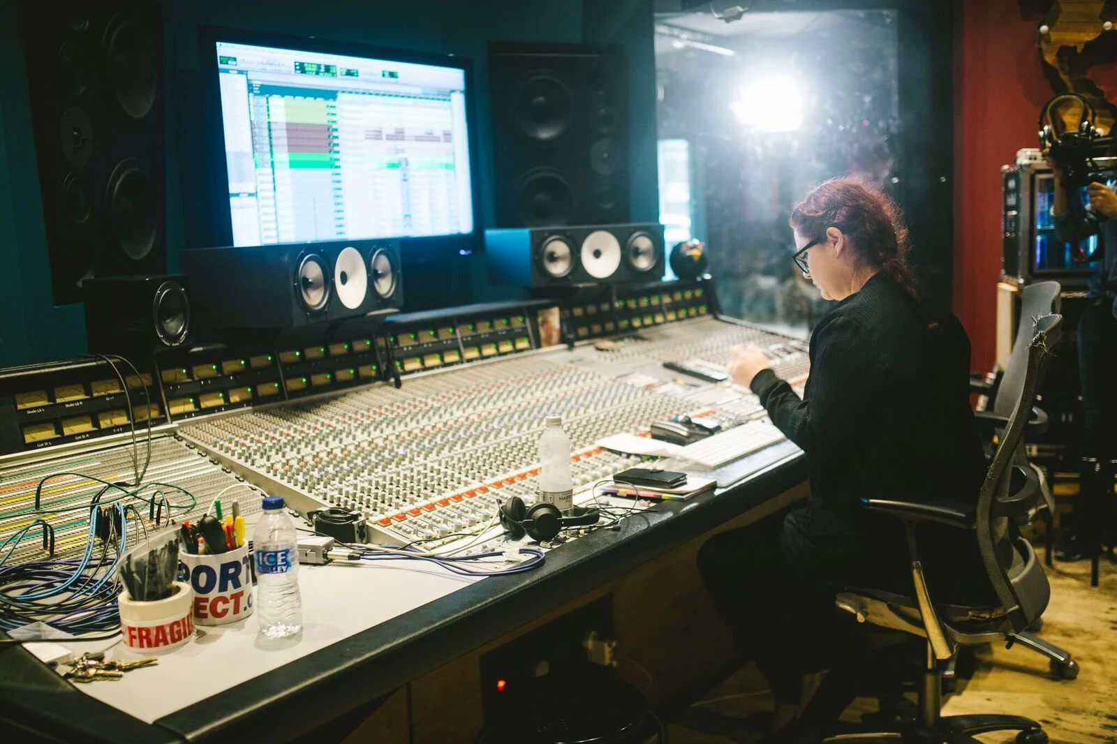 Manon Grandjean. Photo taken by Rianna Tamara for "Normal Not Novelty" at Red Bull Studios London
