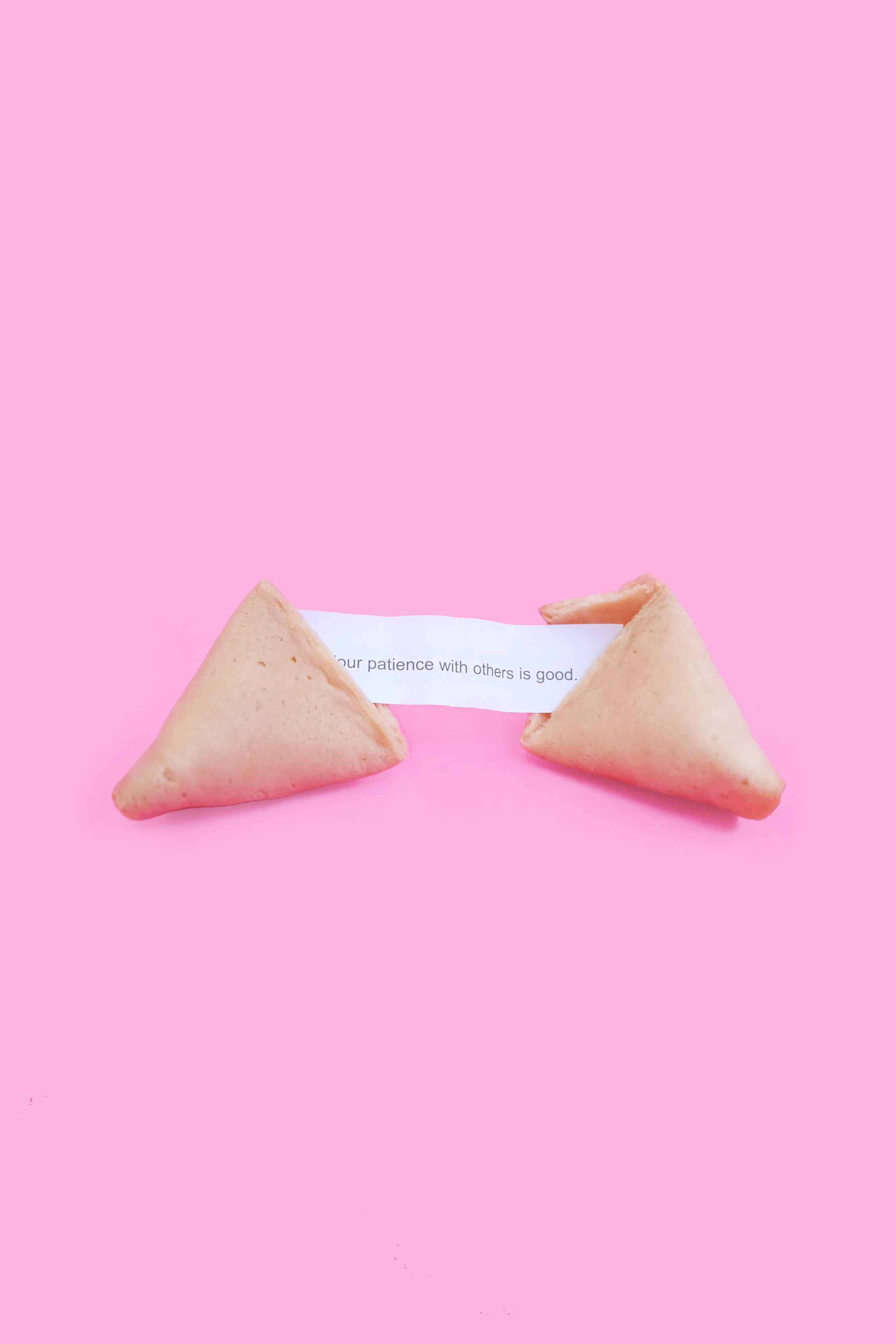 Patience, very important.