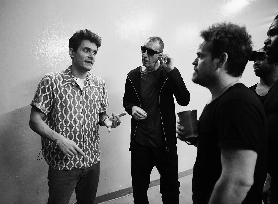 Sterling hanging out with Mayer and the king of bass - Pino Palladino