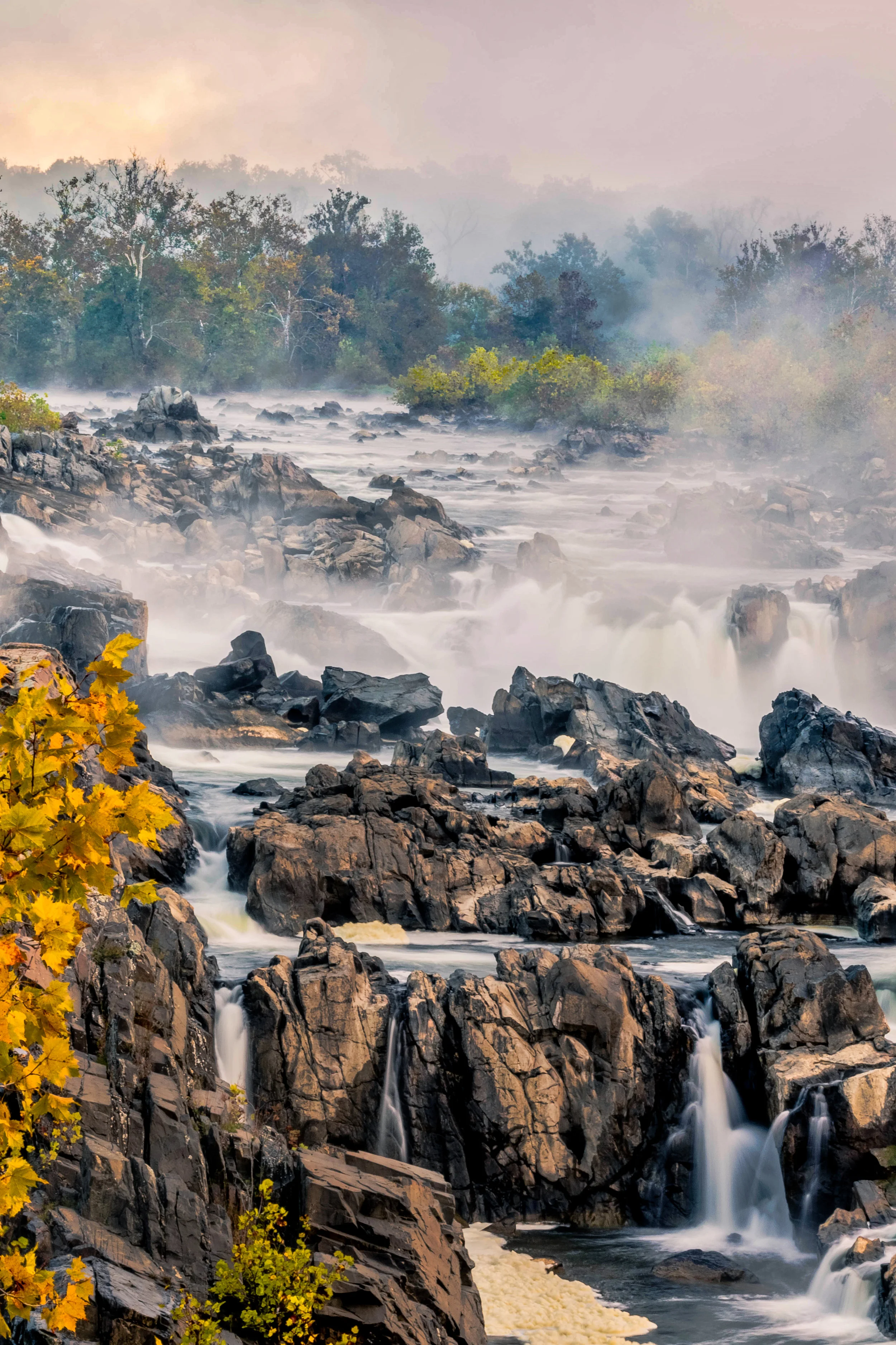 Rocky Sunrise / Great Falls Park