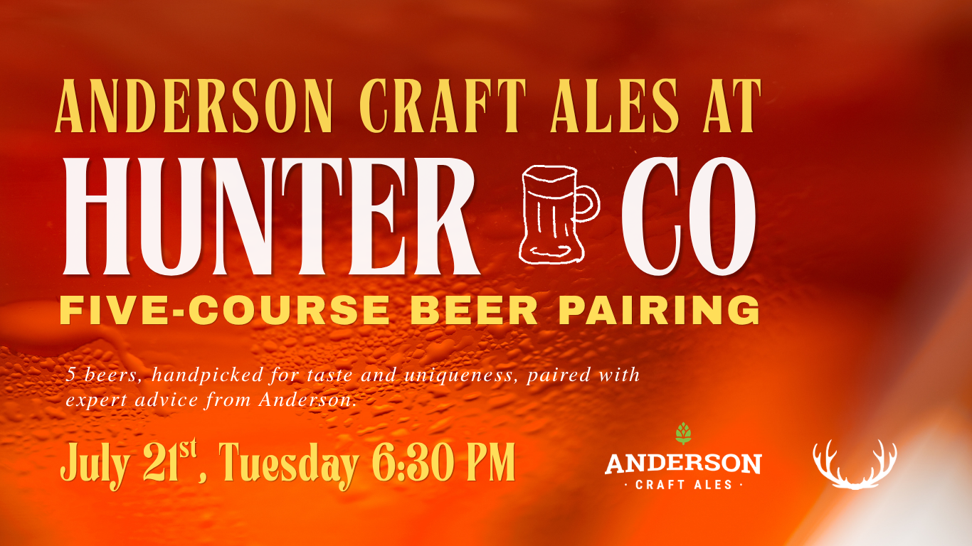 Anderson Craft Ales at Hunter &amp; Co.