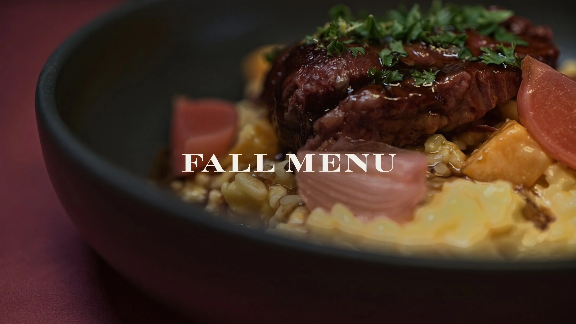 Our Fall Menu: New Small Plates in Downtown London, Ontario