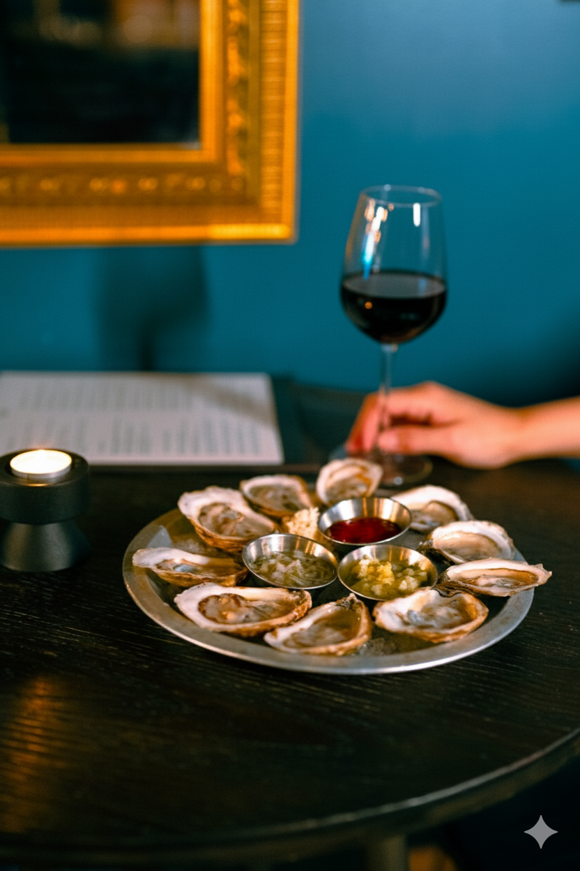 Half price. Hand-shucked. Every Sunday.