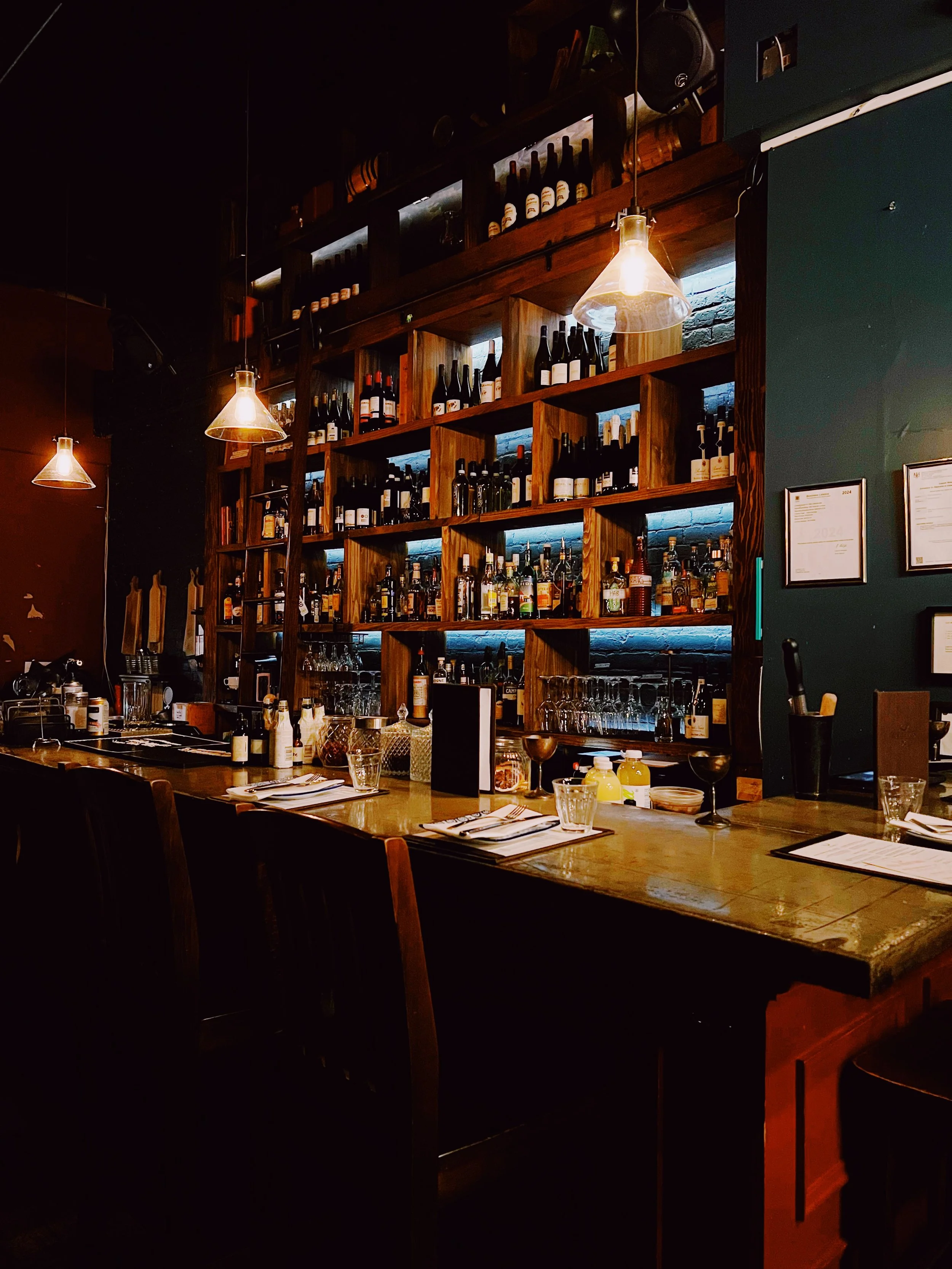 Chef-crafted bites and drinks at special prices. Monday–Thursday, 3:30–5 PM.