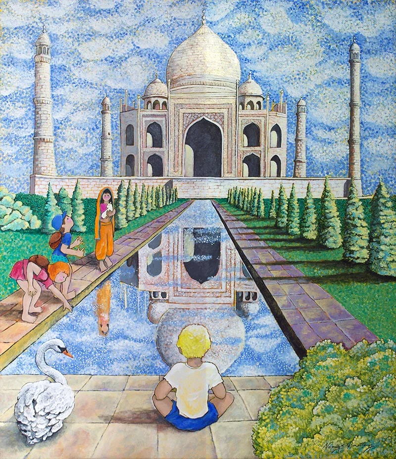 Taj Mahal: Agra, Uttar Pradesh, India