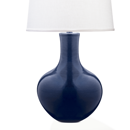 Stephen Gerould Handmade Ceramic Lamps, Wayfair Navy Blue Table Lamps