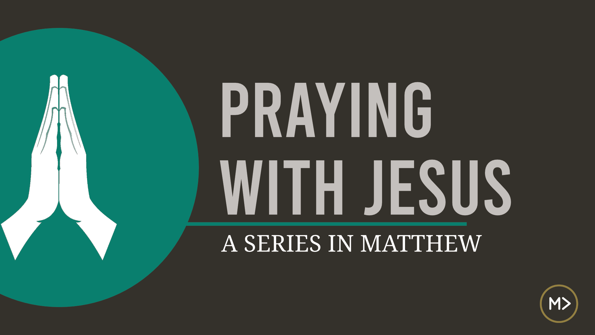 Praying in Gethsemane