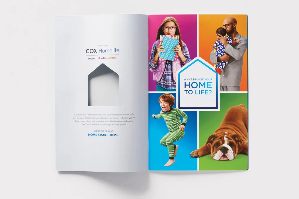 Cox Homelife Security Portal Cox Direct Mail Campaign Kristin Koppin