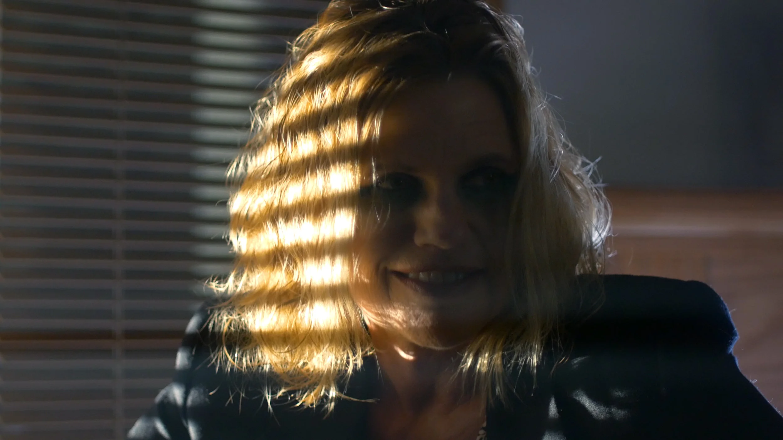 A frame from the raw and untouched footage of Aunt Marcy’s ComBox Call for Juice.