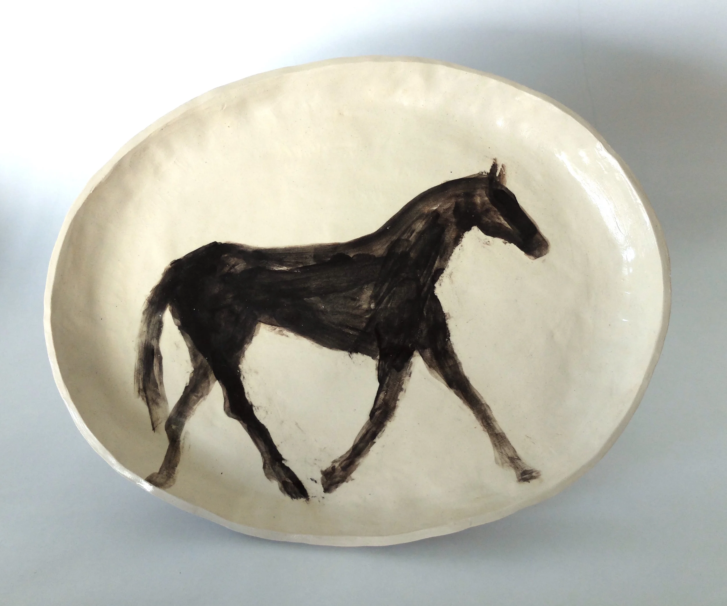 HORSE PLATTER 