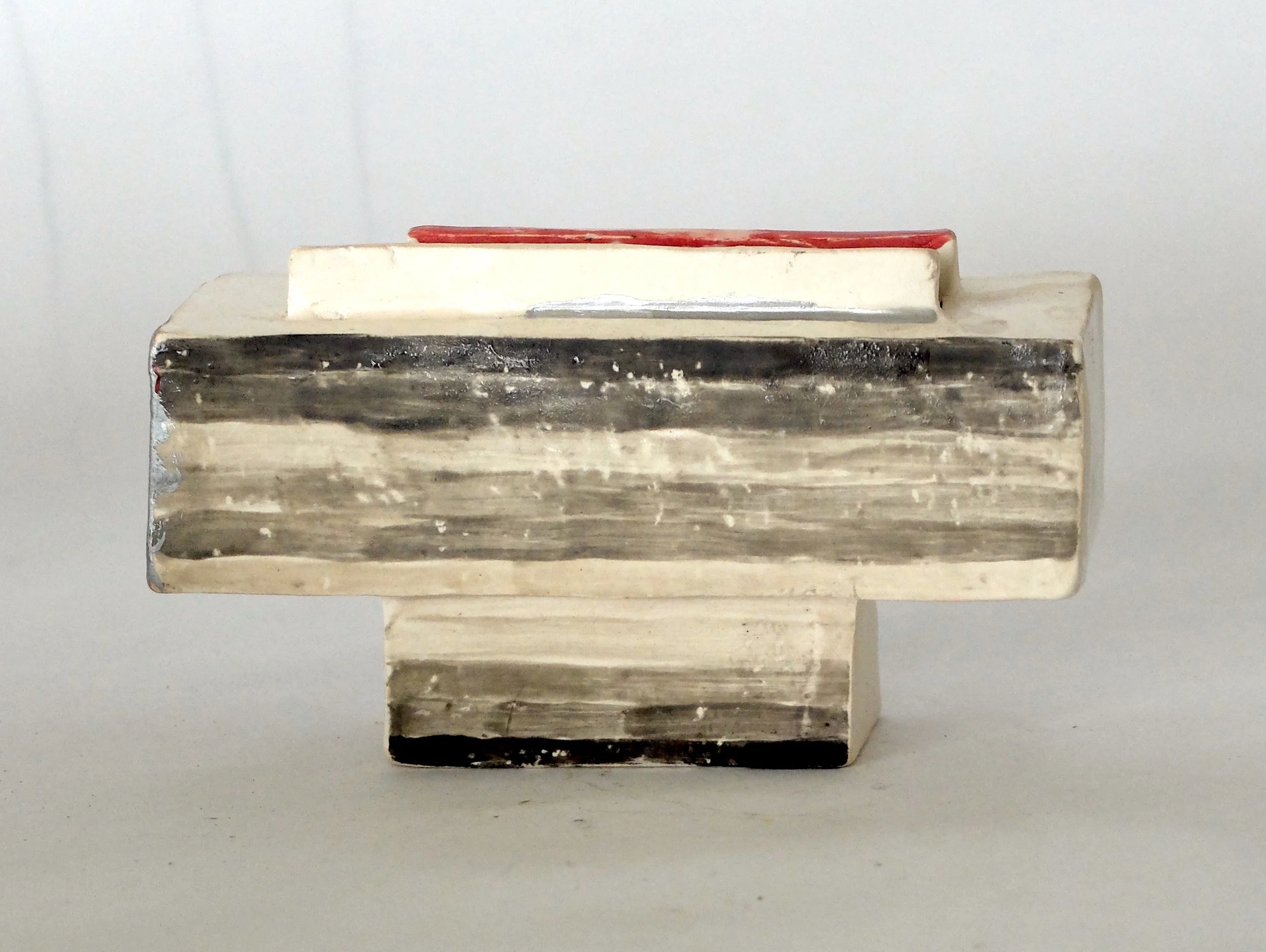PORCELAIN BLOCK POT 
