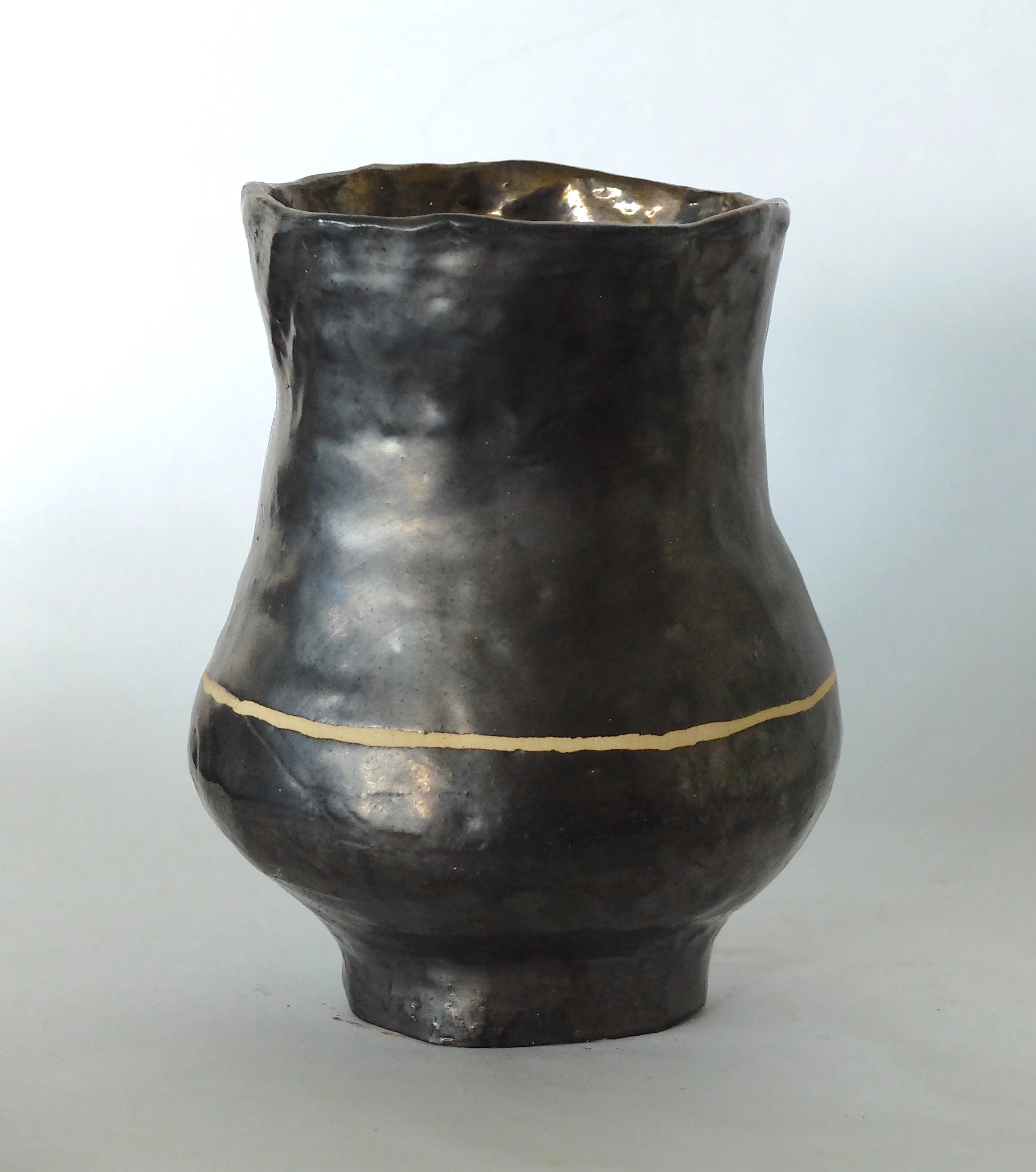 USELESS PEWTER VASE