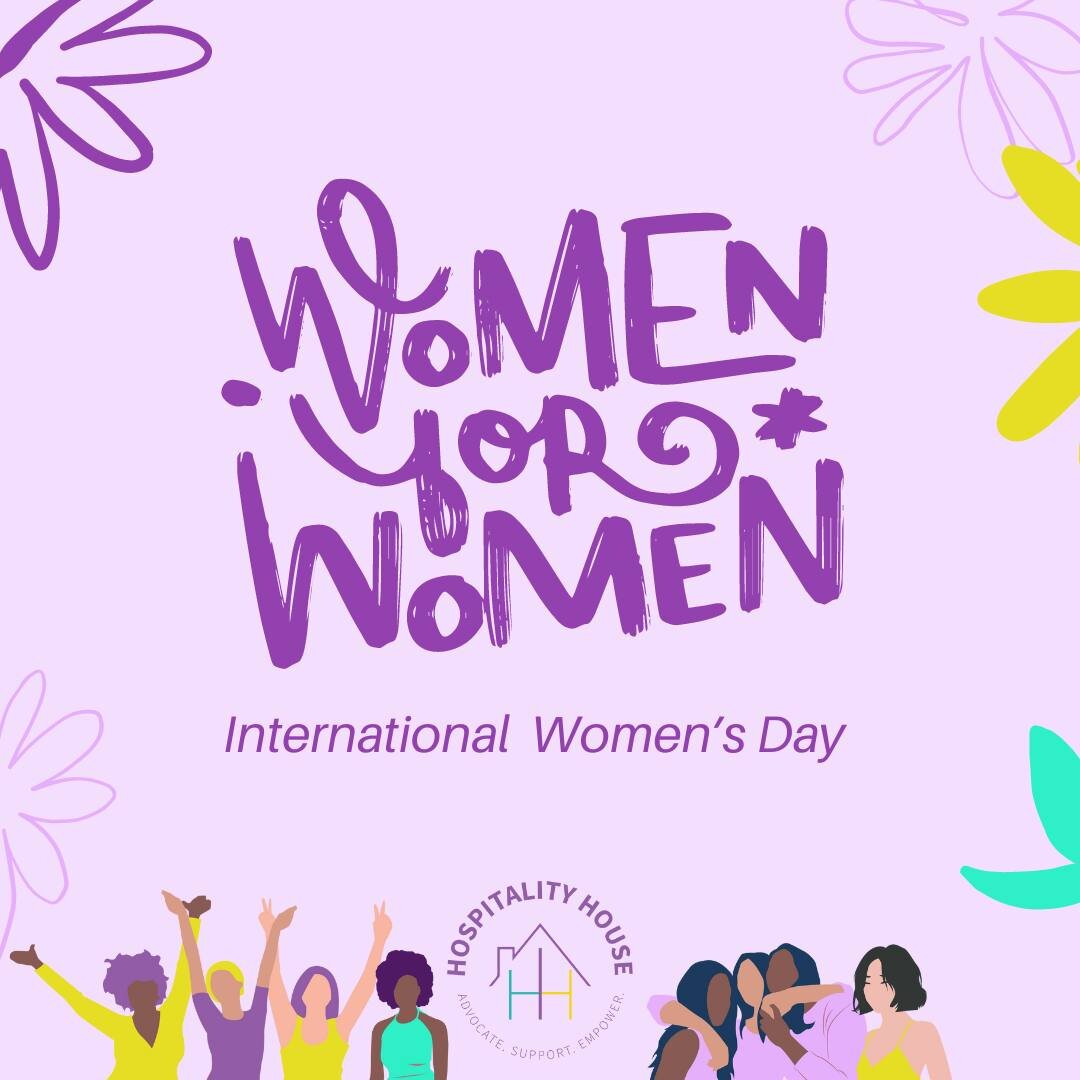 Happy International Women's Day from all of us here at Hospitality House for Women. Today and every day, we're here to advocate, support and empower domestic violence survivors and their families.

If you or someone you know needs help:
🚨24-hr Crisi