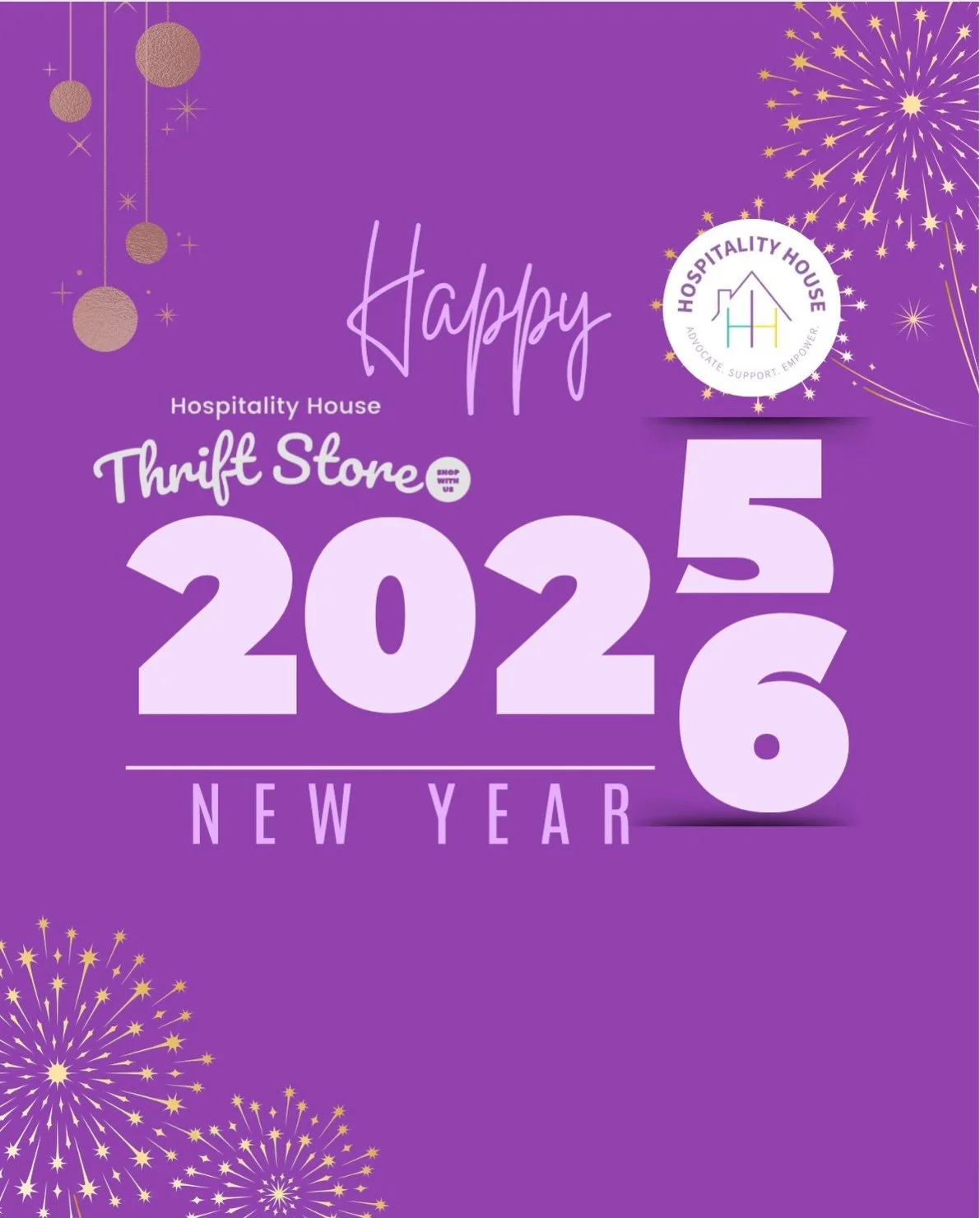 Happy New Year 2026 💜
We can&rsquo;t wait to see what this new year holds. Your support has been, is, and will continue to be a true blessing in a domestic violence survivor&rsquo;s journey!

&hellip;

Feliz A&ntilde;o Nuevo 2026 💜
No podemos esper