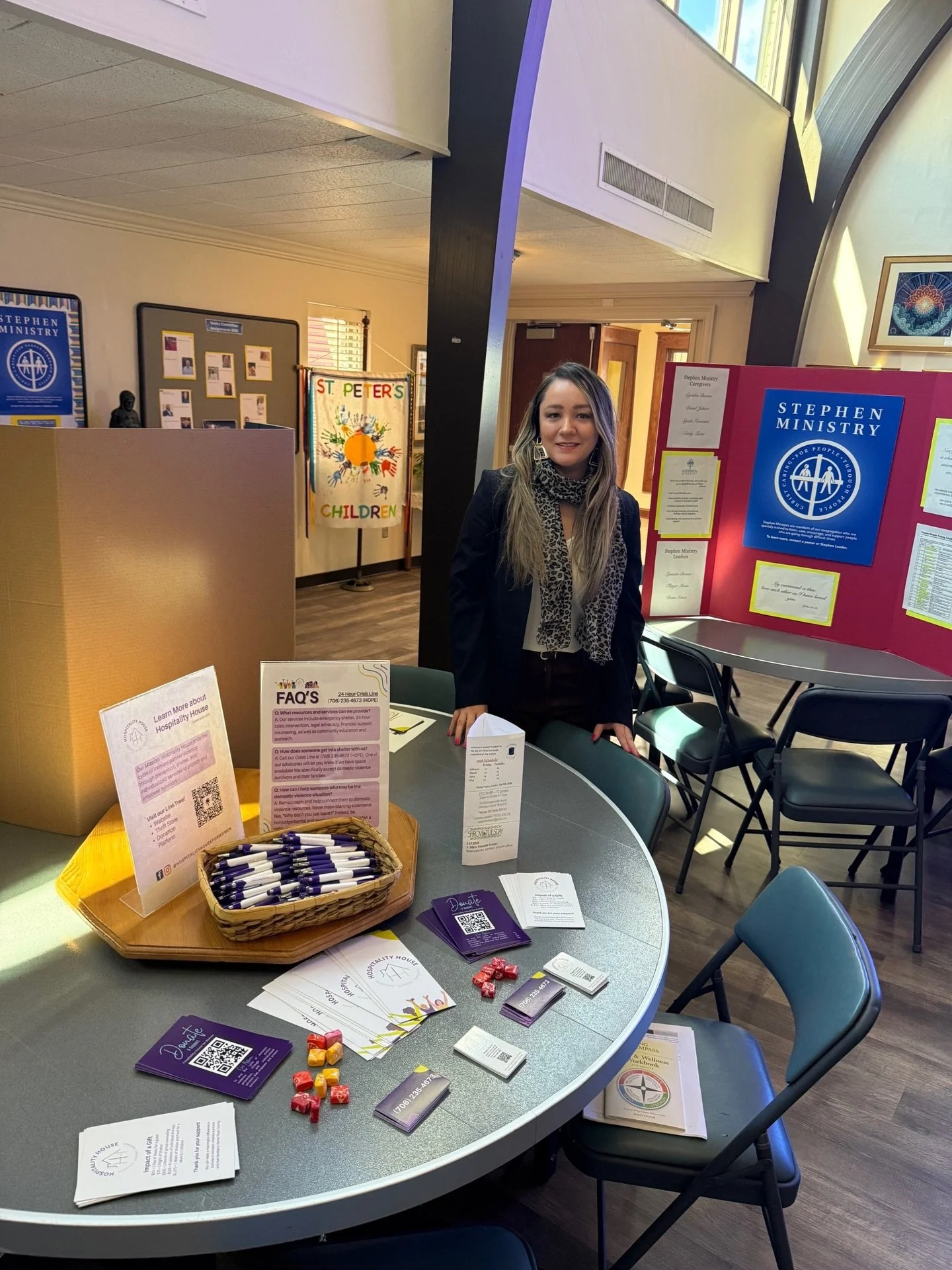 Recently, we had the honor of attending the Ministry Fair at St. Peter&rsquo;s Church. We&rsquo;re so grateful for the invitation and the opportunity to share about our mission, connect with the congregation, and meet people who care deeply about sup