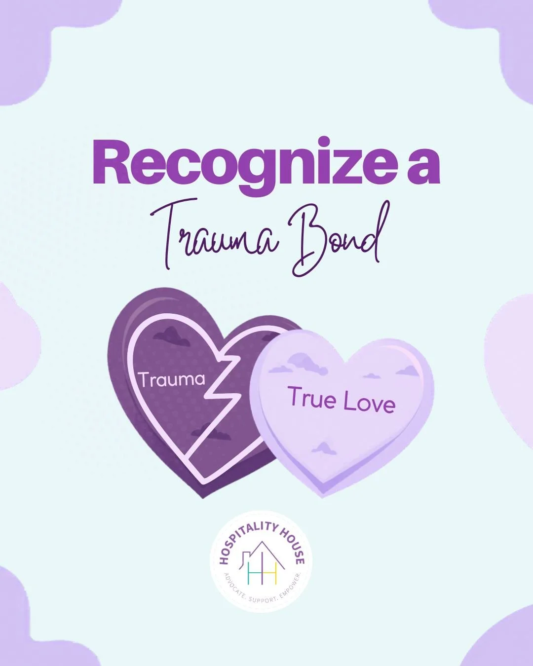 This Women&rsquo;s History Month, remember: love shouldn&rsquo;t hurt!
Trauma bonds can feel like TRUE love, but they are not the SAME.

You&rsquo;re not alone
🚨24-hr Crisis Line🚨
(706) 235-4673 (HOPE)

...

Durante el Mes de la Historia de la Muje