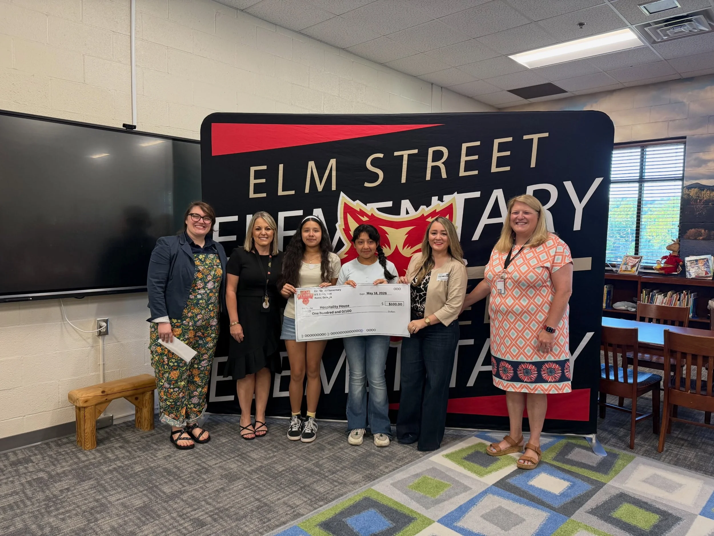 A special thank you to Elm Street Elementary&rsquo;s 6th grade students! Through their sugar scrub sales, they donated part of the proceeds to Hospitality House and domestic violence survivors. Thank you for making a difference through creativity, yo