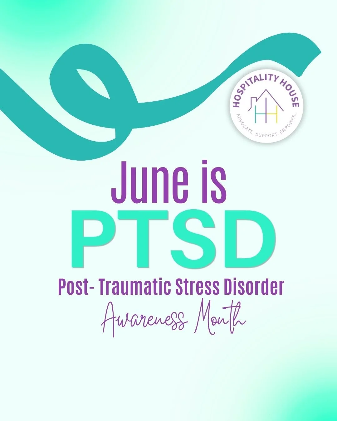 This PTSD (Post-Traumatic Stress Disorder) Awareness Month, we honor the courage it takes to heal from trauma. To every domestic violence survivor: your story matters, your healing matters, and you are not alone.

...

Este Mes de Concientizaci&oacut