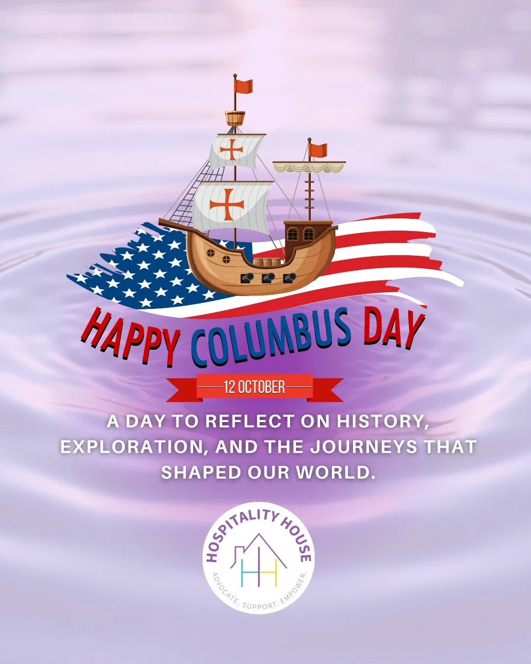 Happy Columbus Day!
Today, we recognize the history, journeys, and diverse stories that have shaped our communities. May we continue learning, honoring different perspectives, and building a community where everyone feels valued and supported.

...

