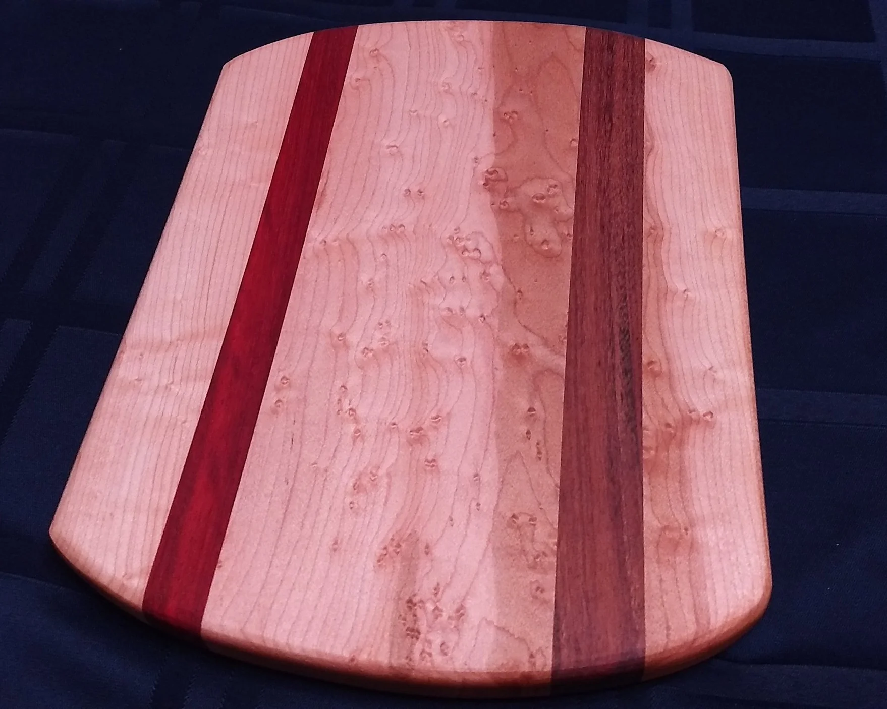 Birdseye Maple & Exotics Serving Board