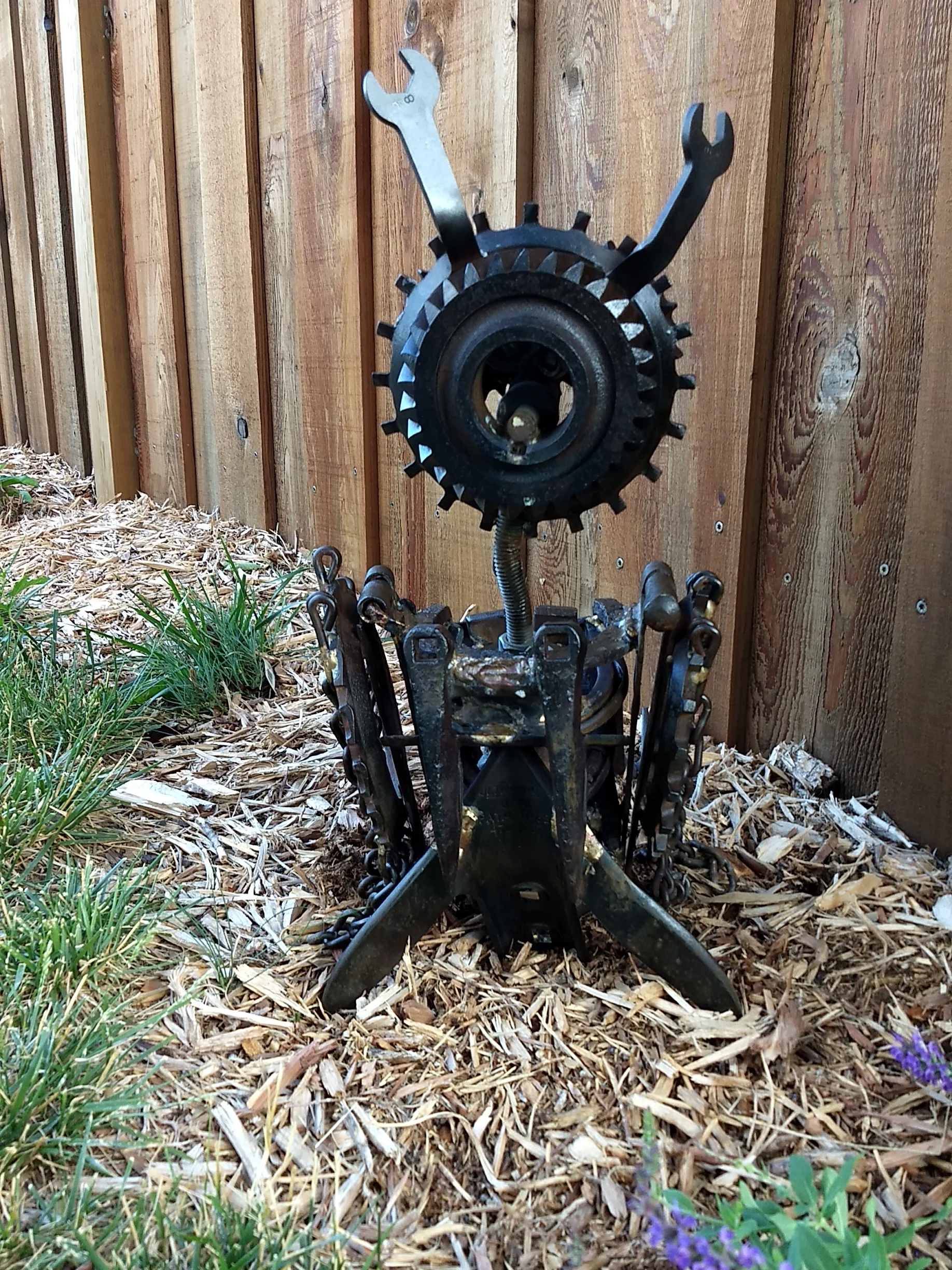 "Owlice" sculpture-Back