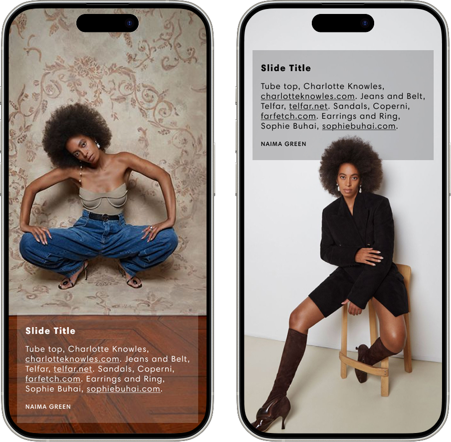 Immersive Photo Gallery for Luxury Brands