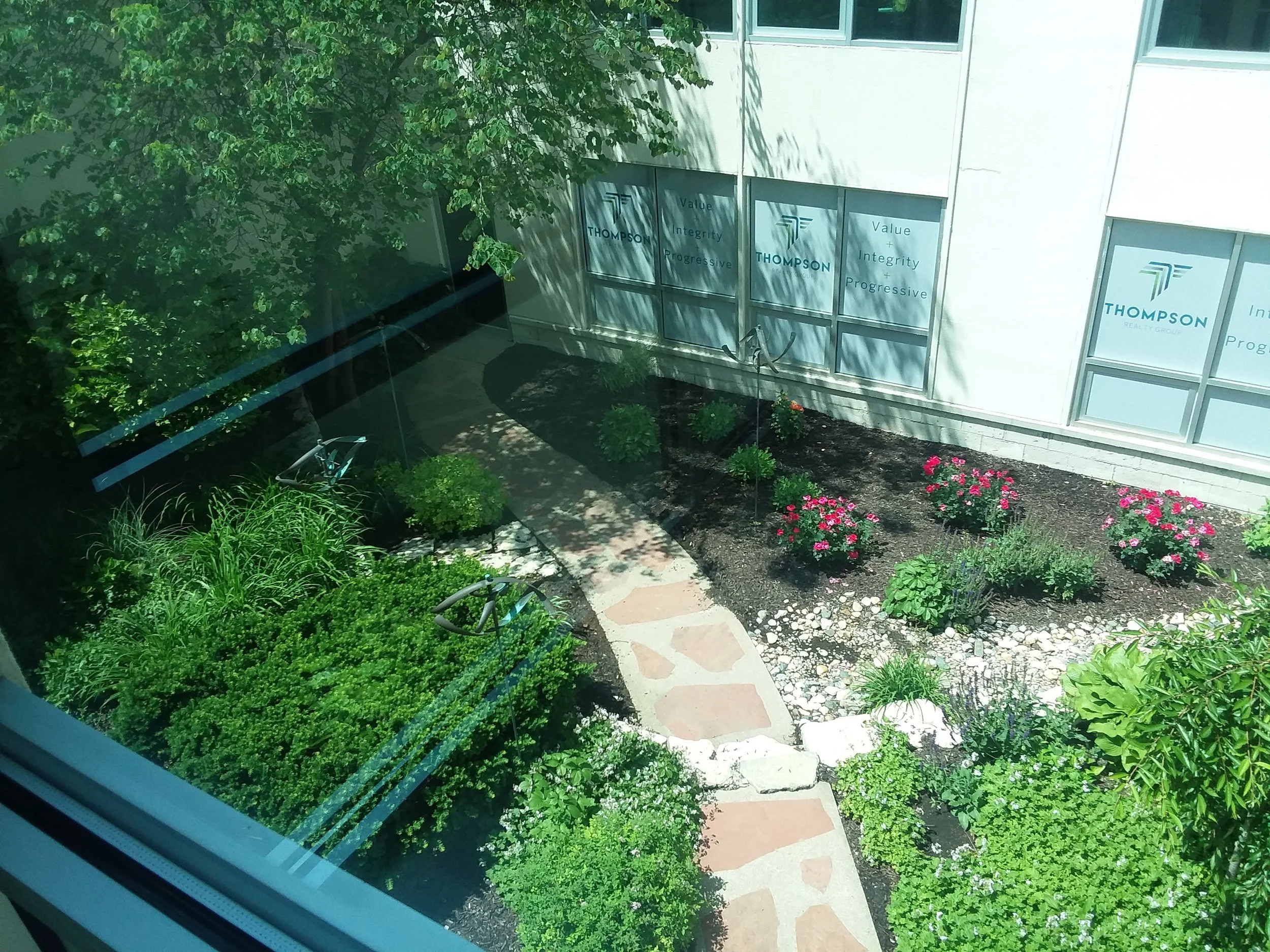 Center courtyard