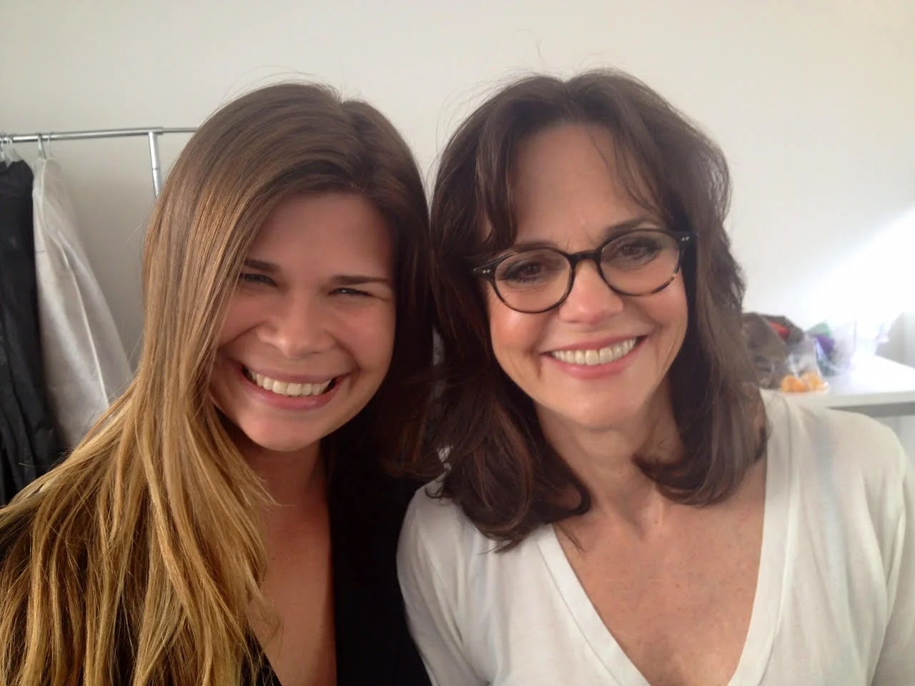Here I am with Sally Field! She is an absolute sweetheart!