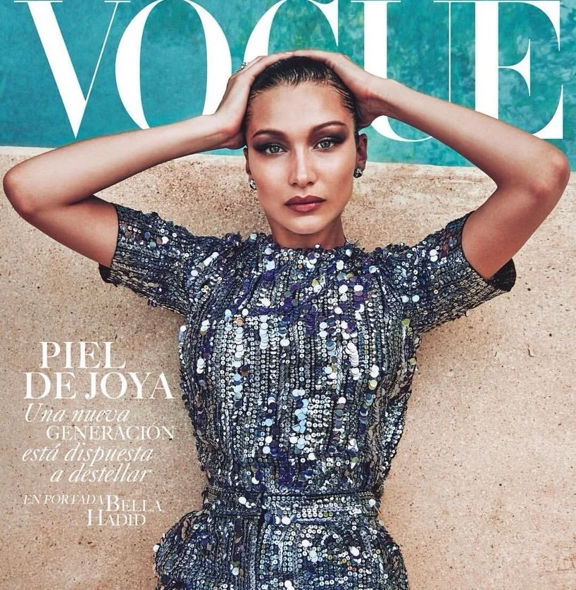 Bella Hadid covers Vogue Mexico with nails by me