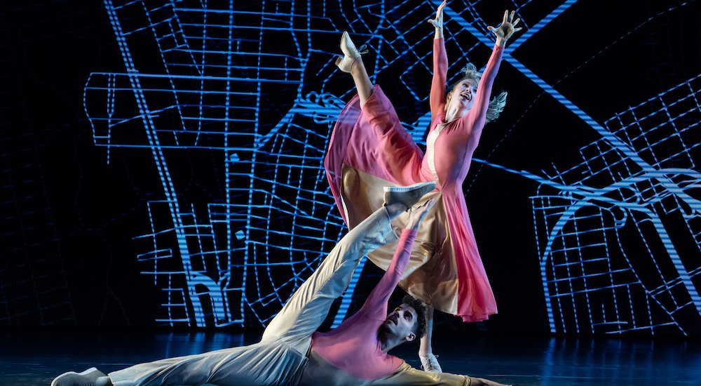 Mattie Love and Jacob Guzman in Bob Fosse's Dancin’ on Broadway