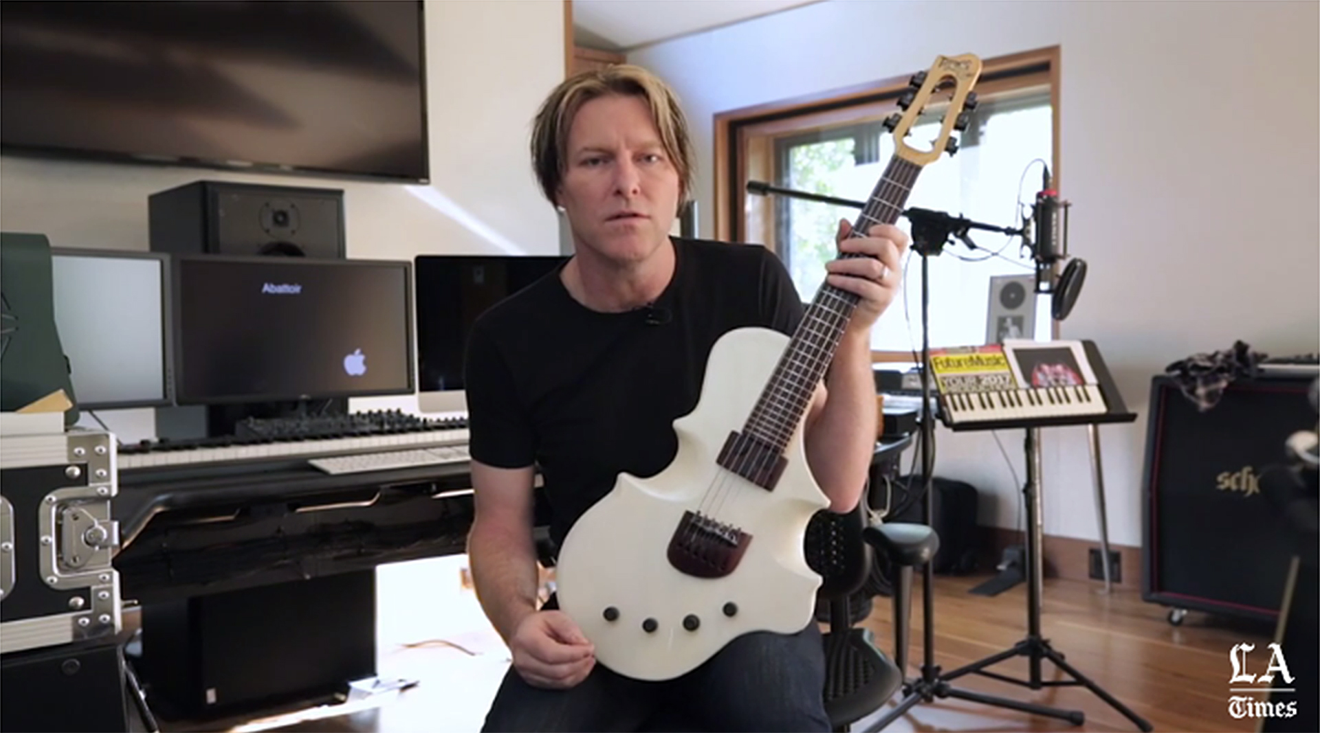 Packinghouse Creative Member Jonathan Wilson's Guitarviol Featured in Tyler Bates Los Angeles Times Article LA TIMES ARTICLE
