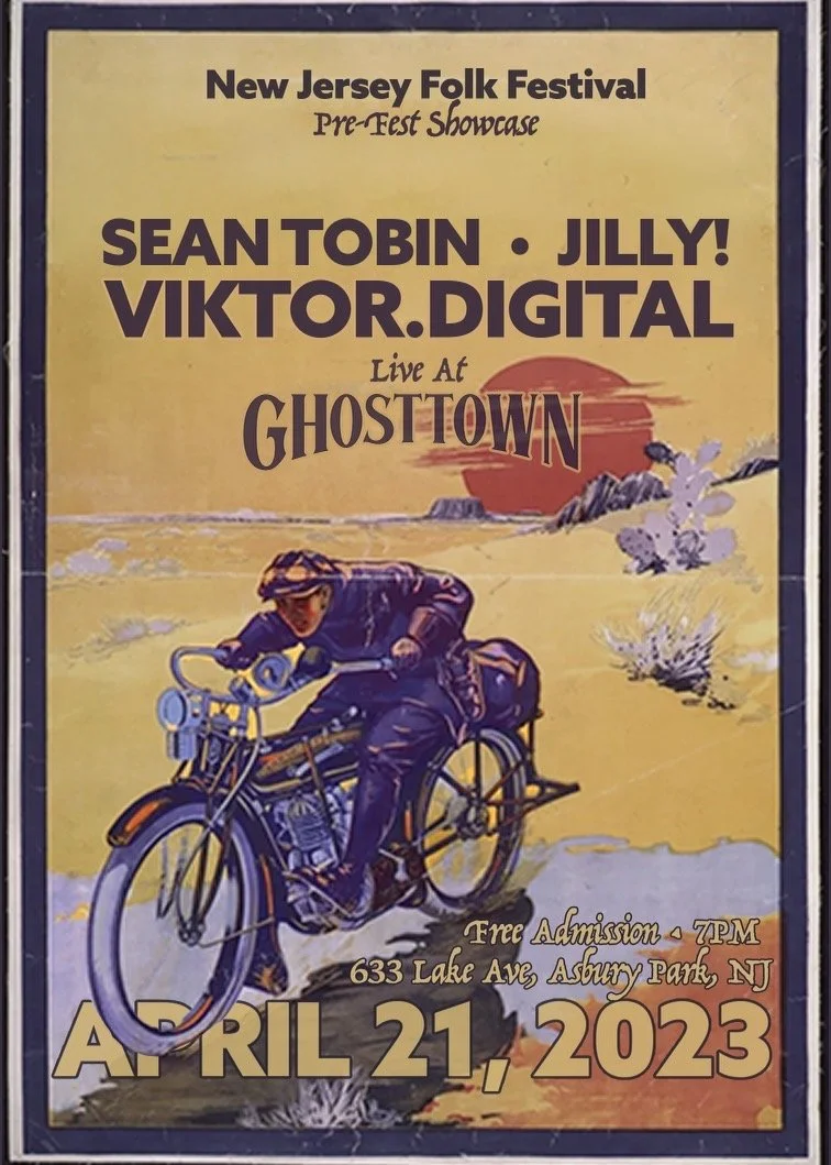 NJ Folk-Fest Pre-show at Ghost Town AP