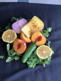 peach salsa ingredients