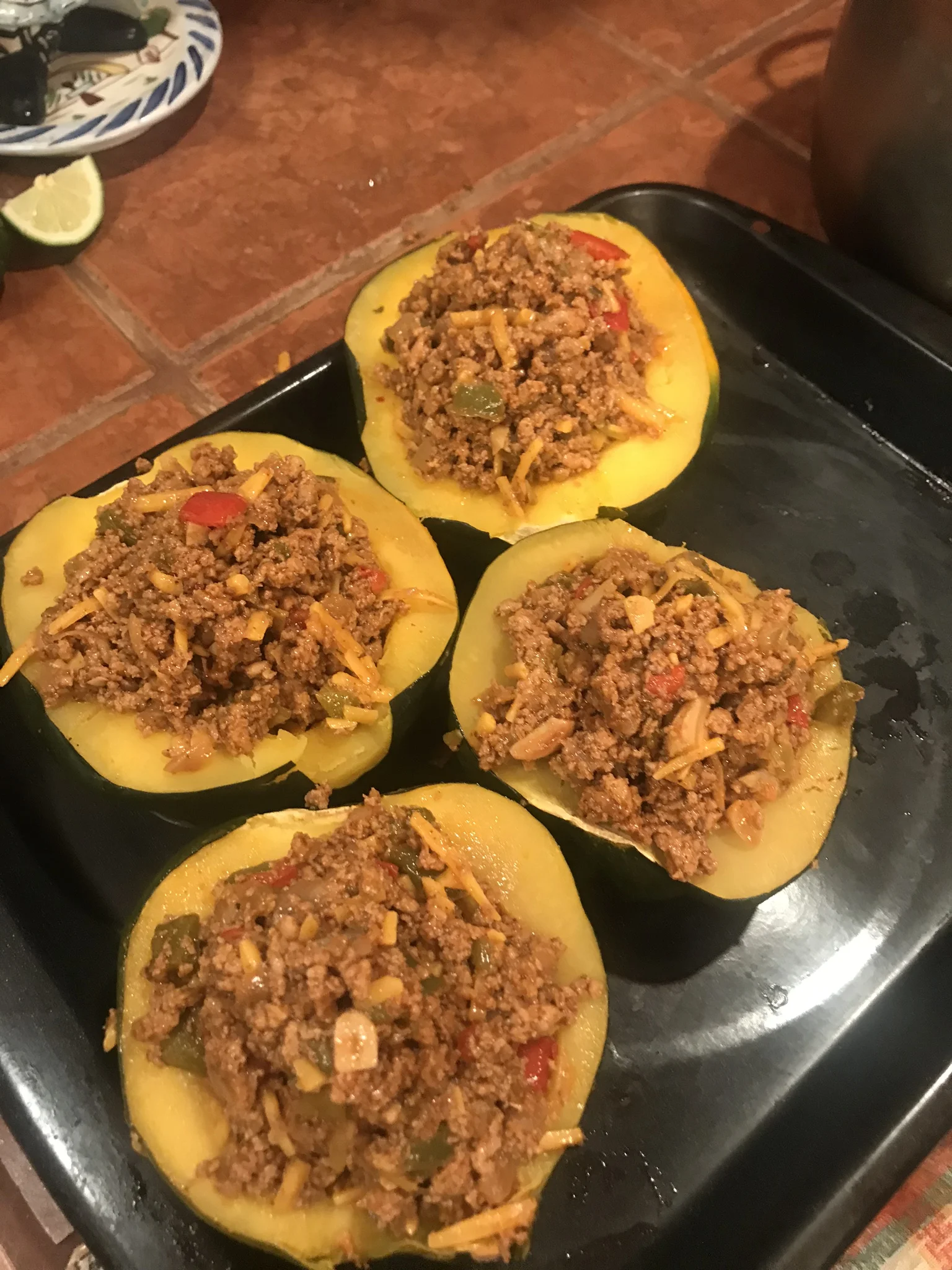 Ready for the oven