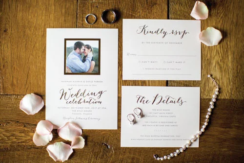 This alternating diamond and pearl bracelet was the perfect accessory for trend-setter bride Hannah. The Mankin-Parker Wedding, page 70 of bridebook 2018. Image by Anna Bowser Photography.