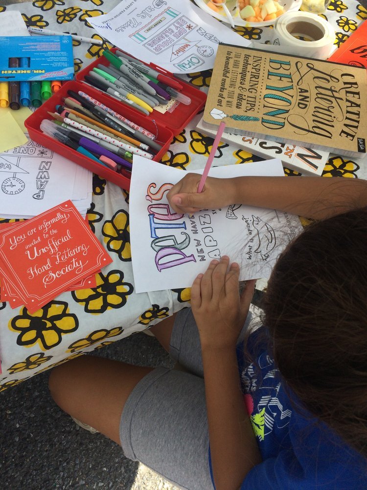 Coloring pages at Taste the World Fenton Village