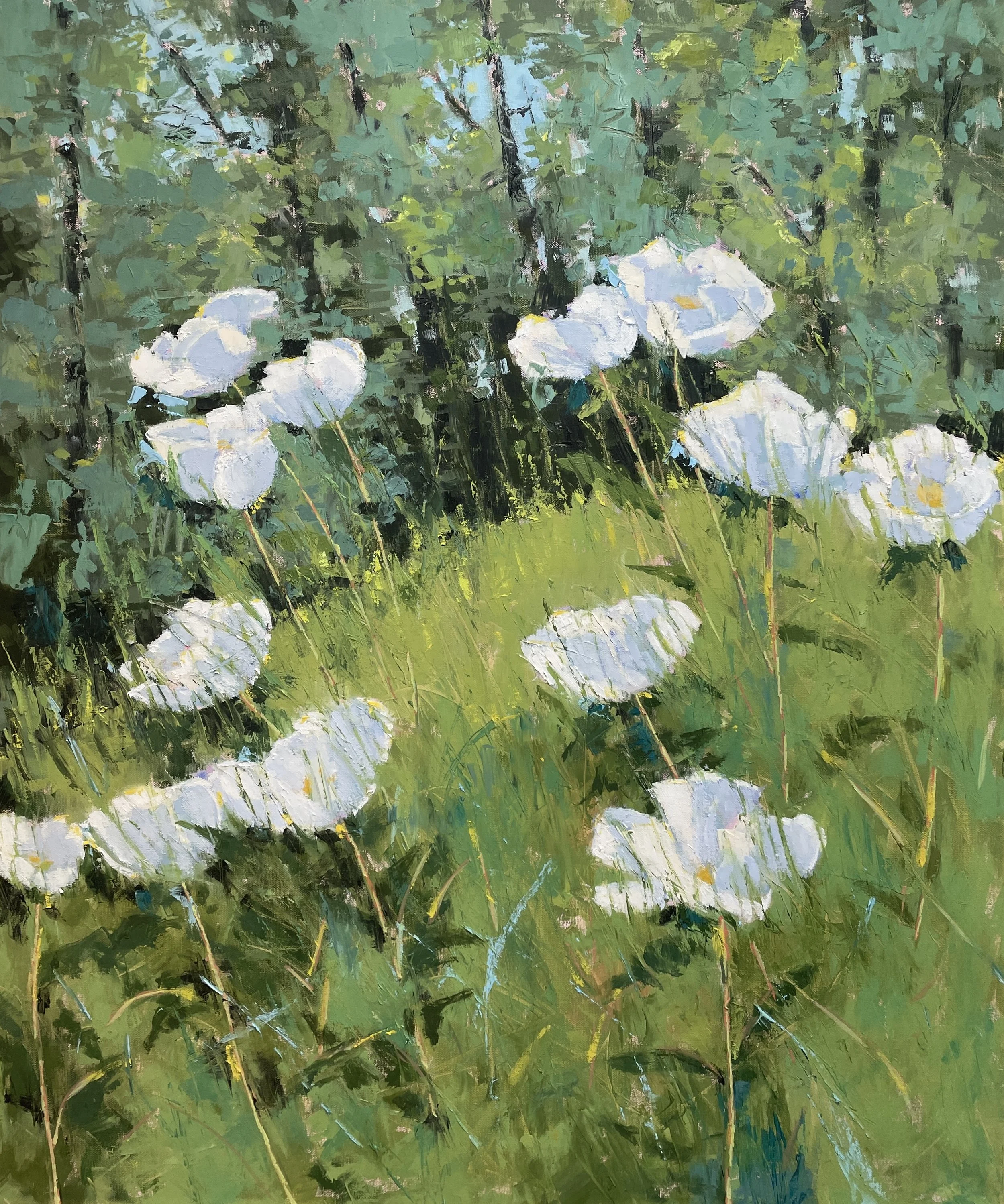 We Sing the Forest's Song, oil on linen, 24 x 20