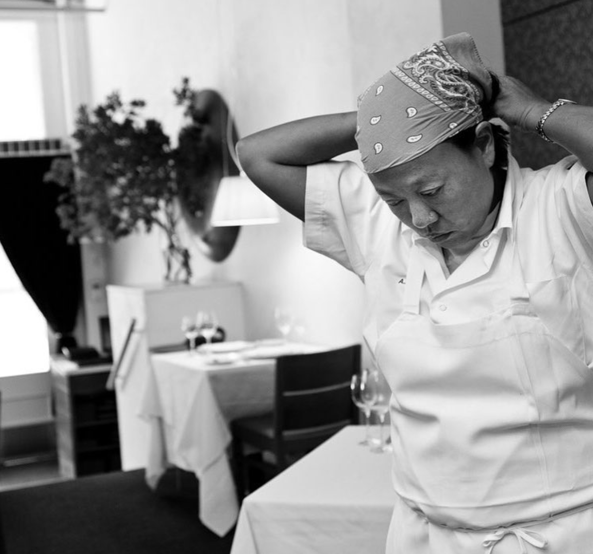 Chef Anita Lo, an esteemed chef also known as one of the best chefs in America, prepared dinner and met with event guests at The Core Club. Photo by @ ifonly