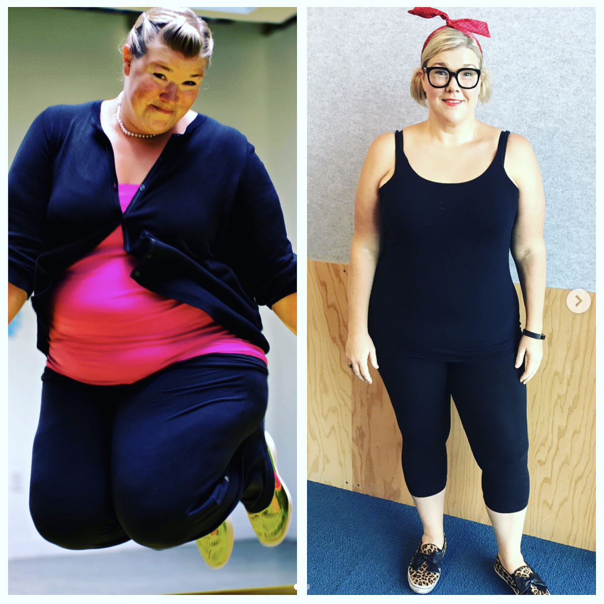 After reading an article by Jennifer Joffe, Holly VonDemfange realized she needed to lose weight. She contacted Joffe and has since shed almost 100 pounds.
