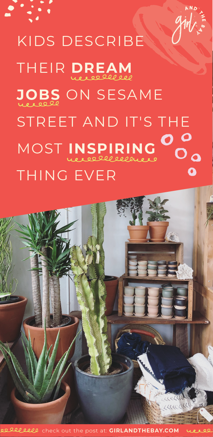 Kids Describe Their Dream Jobs on Sesame Street and It's The Most Inspiring Thing Ever