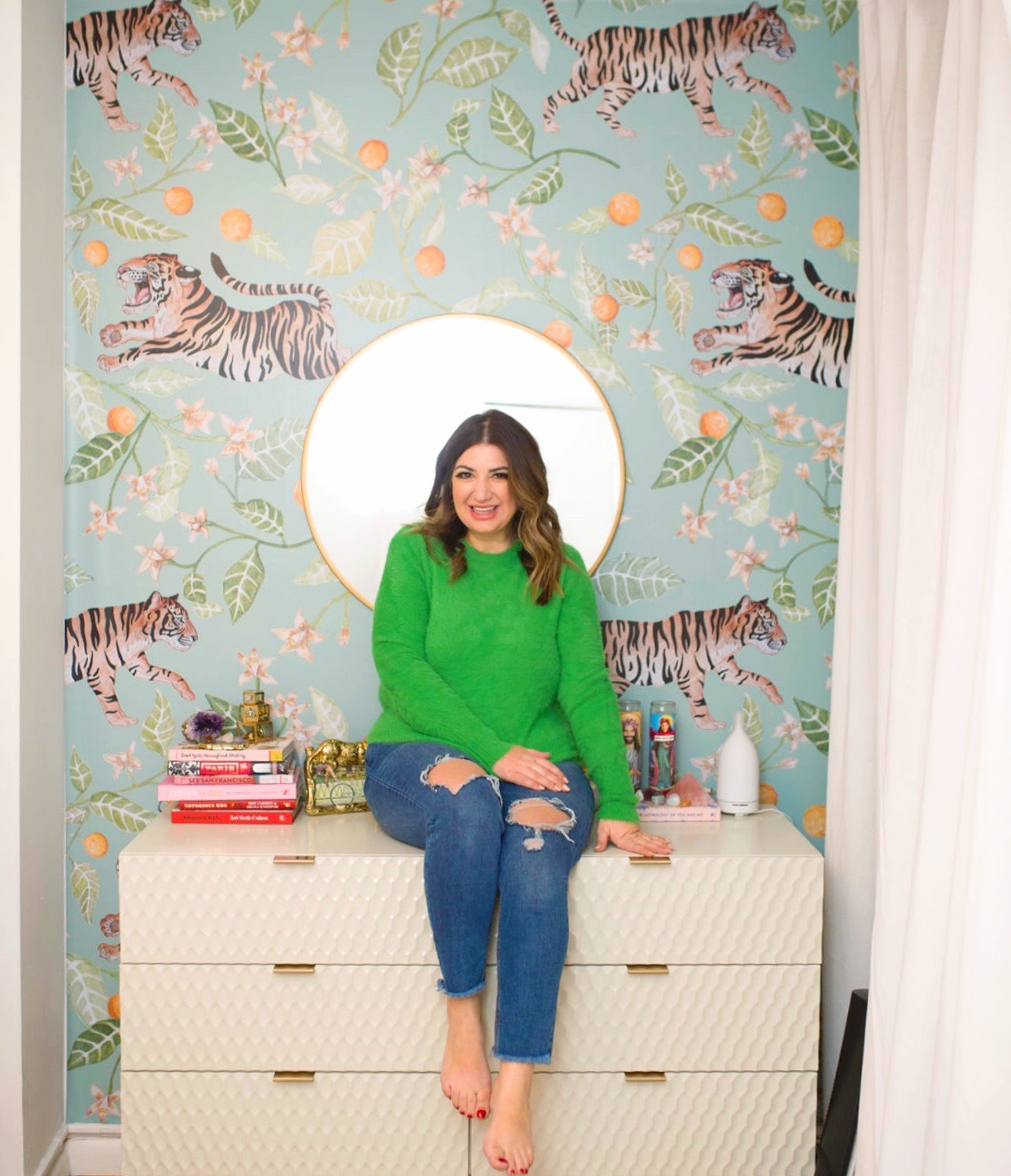 Transform Your Home With Wallpaper Girl The Bay San